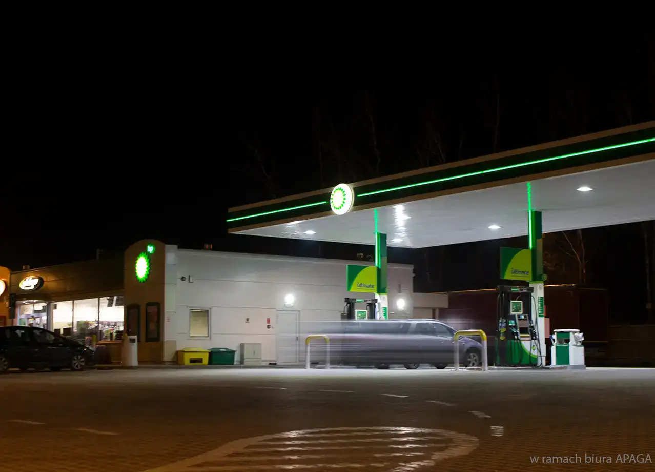 Stacja paliw BP w Sosnowcu-Pieńkach